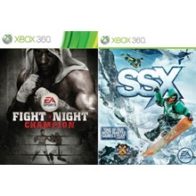 Fight Night Champion , SSX Snowboarding Xbox 360