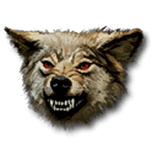 Знак «Большой злой волк» пин-код Warface