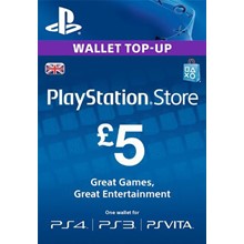 🔶PSN 60 Фунтов (GBP) UK + Поможем Выбрать PS Store