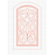 Cover_8 (vector for CNC machine)