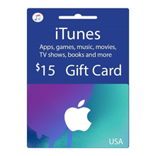 iTunes Gift Card $15 USA