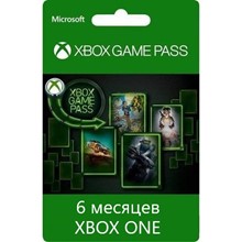 XBOX GAME PASS 6 months (Xbox One) - Russia