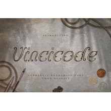 Шрифт VINCICODE - элегантный винтажный шрифт
