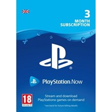 Playstation NOW 3 MONTH SUBION CODE (UK) PSN