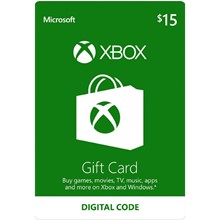 Xbox Gift Card $15 USA  - без комиссии