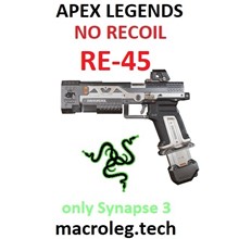 Apex Legends - RE45 - Макрос для razer (synapse 3)