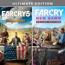 🔑 Ключ Far Cry 5 Gold + Far Cry New Dawn Deluxe Bundle