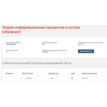 Теория информационных процессов и систем Ответы