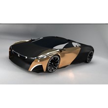 Peugeot Onyx 3d модель
