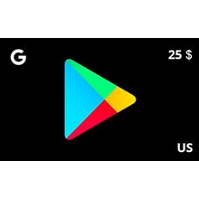 Google Play Gift Card $25 (USA) + BONUS