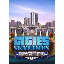 ✅ Cities: Skylines - Campus DLC XBOX ONE Ключ 🔑