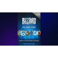 Blizzard Gift Card 100 EUR ✅Battle.net 0% fee