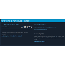 Steam Argentina Fresh Steam Account + mail change