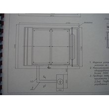 Power supply diagram of a 43 kW chamber furnace.