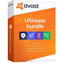 Avast Ultimate  10 ПК  -  до 03 января 2026 года