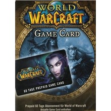 WORLD OF WARCRAFT 60 DAYS TIME CARD (RU/EU)+WOW CLASSIC