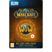 🥇World of Warcraft 60days Time Card(US) +CLASSIC
