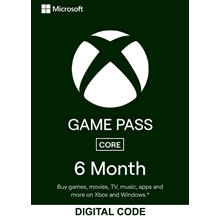 Xbox Game Pass Core 3 months Digital Code KEY