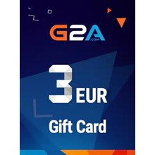 G2A Gift Card G2A.COM Key GLOBAL 3 EUR