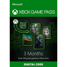 🔑XBOX GAME PASS 3 MONTHS FOR PC / KEY /REGION USA/EU🔑