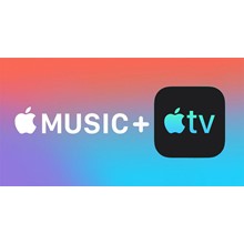 ✅APPLE MUSIC 12 MONTHS&APPLE TV+6MONTHS★PRIVATE ACCOUNT