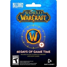 World of Warcraft 60 Days Game Time EU + (Classic WoW)