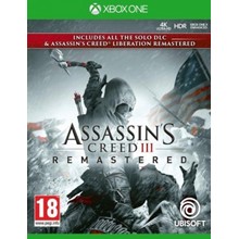 🎮Assassin´s Creed® III Remastered XBOX ONE 🔑 Key