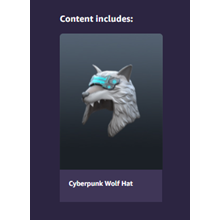 Key 🔑 Roblox: Cyberpunk Wolf Hat