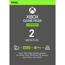 Xbox Game Pass Ultimate (+EA Play) 14 дней +1 месяц