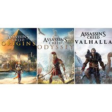 Assassin's Creed Valhalla + ODYSSEY+ ORIGINS \UPLAY