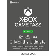 Xbox Game Pass ULTIMATE 2 Months /EA PLAY + Card