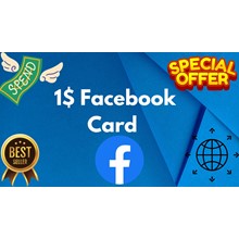 💵1$ Card For FACEBOOK ADS🔥⭐