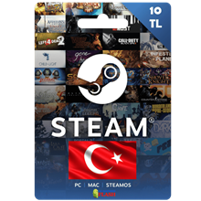 Steam Wallet Gift Card 10TL - Turkey