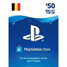 PlayStation Network Gift Card (PSN) 50€ (BE)