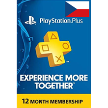 PlayStation Plus for 12 months | PS Plus 1 year (CZ)