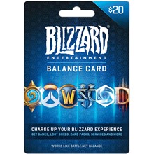 ⭐️ 20 USD Blizzard Gift Card [USA] (Официальный 🔑КЛЮЧ)