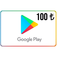 ⭐️ 100 TL - Google Play gift card (Official KEY) Turkey