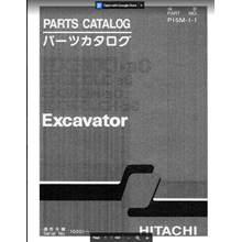 HITACHI EX300-3C КАТАЛОГ ЗАПЧАСТЕЙ ЭКСКАВАТОР