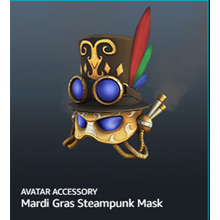 Roblox🔑: Mardi Gras Steampunk Mask Drop #4⭐️