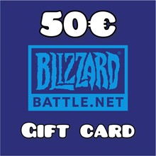 🔥 Blizzard Gift Card 50 EUR (Official 🔑 EU KEY)