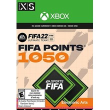 ⭐️ 1050 FUT Points ⭐️ FIFA 22 - XBOX (GLOBAL KEY) 🔑