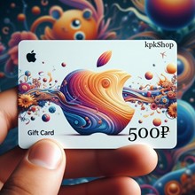 🎟📱Карта пополнения Apple ID 500руб (AppStore,iTunes)