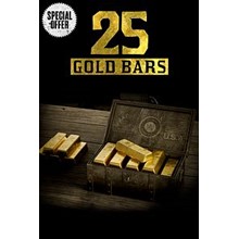 RED DEAD REDEMPTION 2 GOLD BARS 25 XBOX КЛЮЧ🔑