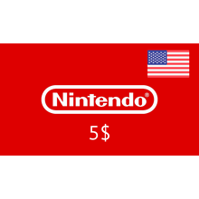 Nintendo eShop Gift Card - 5$ 🇺🇸 (USA)