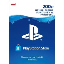 PlayStation Network Top Up 200 PLN (PL) -%