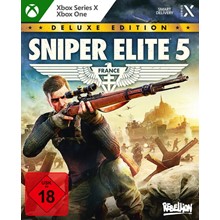 ♥Sniper Elite 5 Deluxe Edition / XBOX ONE,Series X|S