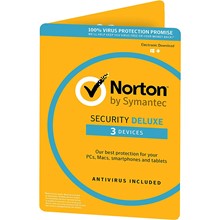 ✔Norton Security Deluxe 90 days 5 PCs (not activated)