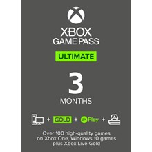 ✅ XBOX GAME PASS ULTIMATE 3 MONTHS (RENEWAL) ✅ KEY🔑