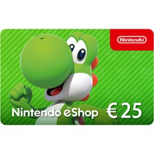 🎁 NINTENDO ESHOP PAYMENT CARD - 25 EUR [EU] | DISCOUNT
