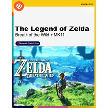 ⭐The Legend of Zelda: Breath of the Wild + MK11 rental